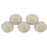 Czech Top Hole Round 6mm Sueded Gold Med Amethyst (25pcs)