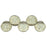 Czech Top Hole Round 6mm ColorTrends: Transparent Sharkskin (25pcs)