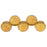 Czech Top Hole Round 6mm ColorTrends: Transparent Potter's Clay (25pcs)