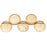 Czech Top Hole Round 6mm ColorTrends: Transparent Warm Taupe (25pcs)