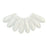 Czech Dagger 10 x 3mm Milky White (100pcs)
