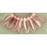 Czech Dagger 10 x 3mm Crystal/Lt Pink (100pcs)