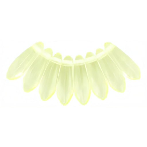 Czech Dagger 10 x 3mm Jonquil (100pcs)