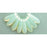 Czech Dagger 10 x 3mm Milky Jonquil (100pcs)