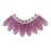 Czech Dagger 10 x 3mm Matte - Med Amethyst (100pcs)