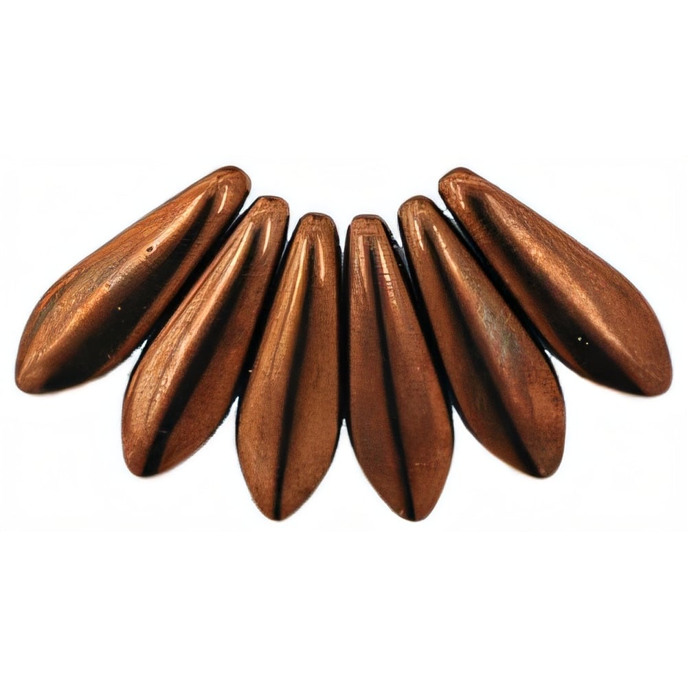 Czech Dagger 16 x 5mm Dk Bronze (50pcs)