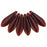 Czech Dagger 16 x 5mm Ruby (50pcs)