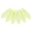 Czech Dagger 16 x 5mm Matte - Jonquil (50pcs)