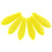 Czech Dagger 16 x 5mm Matte - Luster Iris - Custard (50pcs)