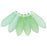 Czech Dagger 16 x 5mm Matte - Peridot AB (50pcs)