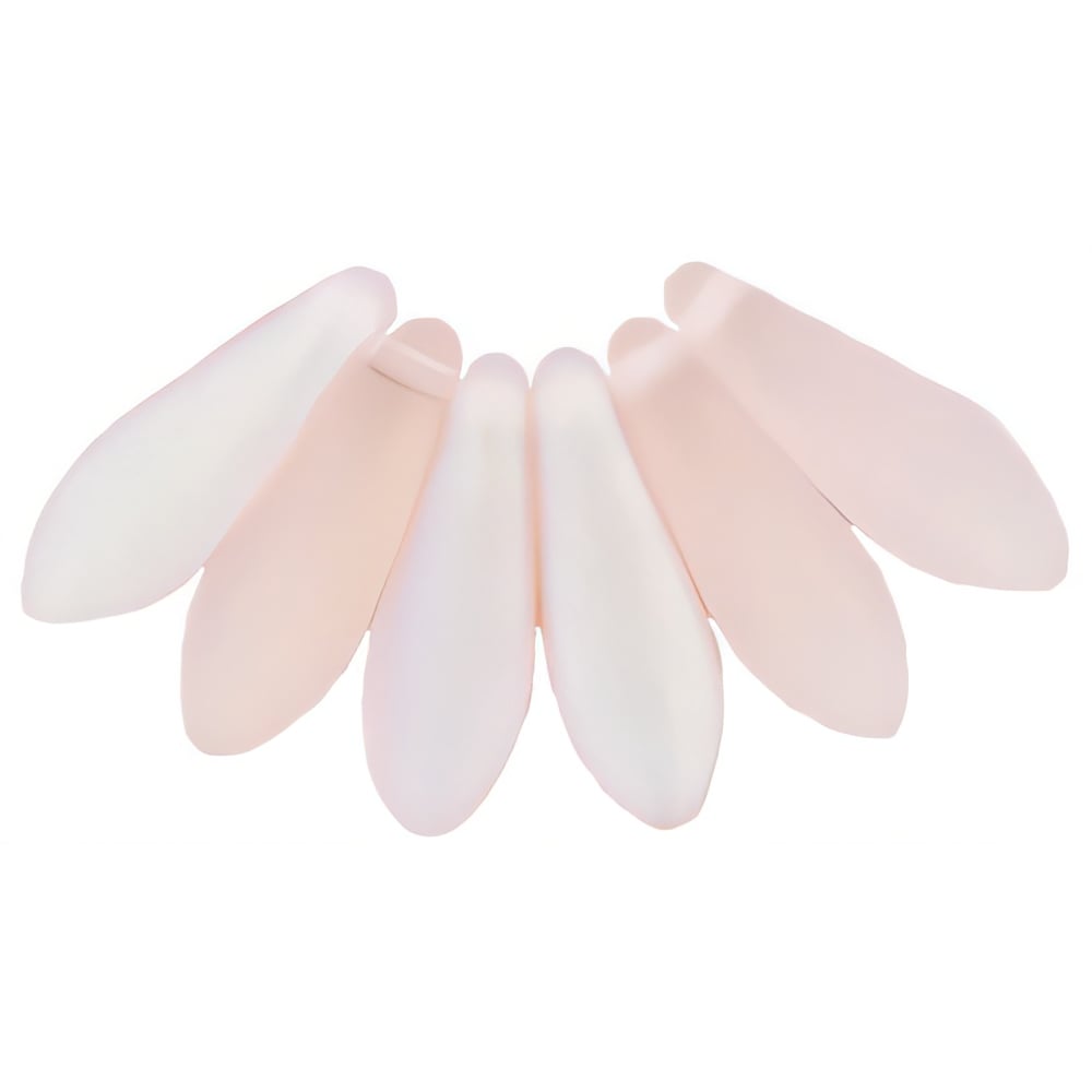 Czech Dagger 16 x 5mm Matte - Rosaline AB (50pcs)