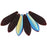 Czech Dagger 16 x 5mm Matte - Garnet AB (50pcs)