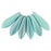 Czech Dagger 16 x 5mm Ultra Luster - Turquoise - Blue 1/2 Coat (50pcs)