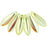 Czech Dagger 16 x 5mm Jonquil AB (50pcs)