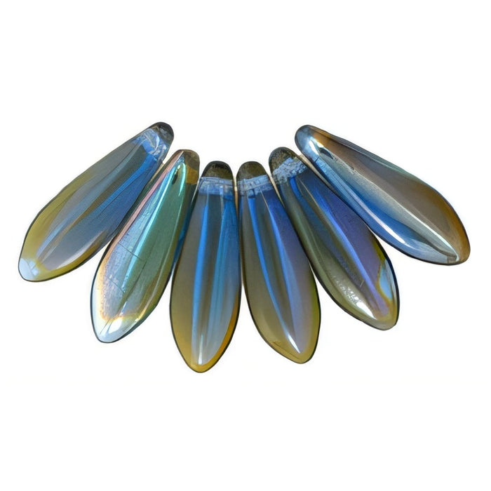 Czech Dagger 16 x 5mm Sapphire - Celsian (50pcs)