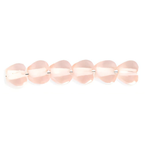 Czech Hearts 4 x 4mm Rosaline (50pcs)