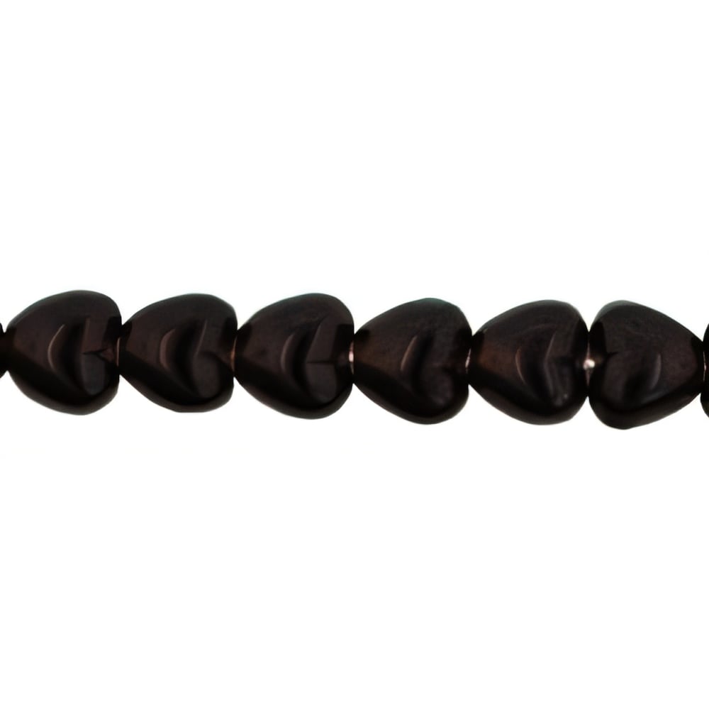 Czech Hearts 4 x 4mm Garnet (50pcs)