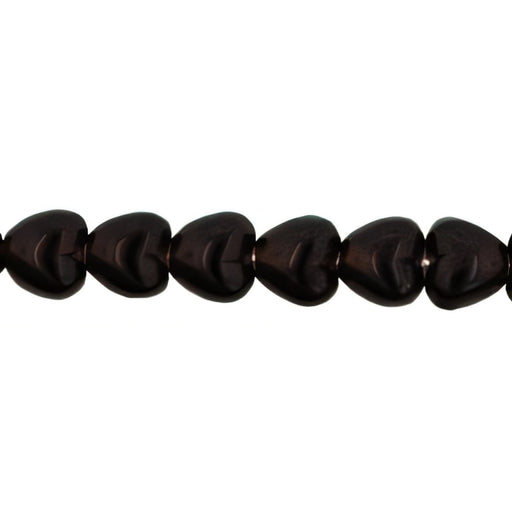 Czech Hearts 4 x 4mm Garnet (50pcs)