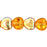 Czech Heart Beads 8 x 8mm Topaz AB (25pcs)
