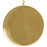 Gold Plated Bezel Cup, Round, 35mm, 1 Loop (12 Pieces)
