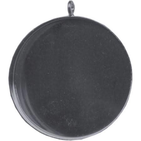 Gunmetal Bezel Cup, Round, 35mm, 1 Loop (12 Pieces)