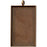 Antiqued Copper Plated Bezel Cup, Rectangle, 32x19mm, 1 Loop (12 Pieces)