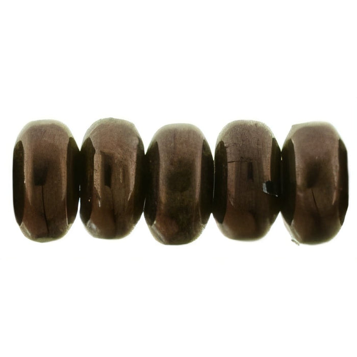 Czech Rondelle 3mm Dk Bronze