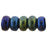 Czech Rondelle 3mm Iris - Blue