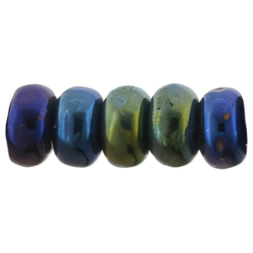 Czech Rondelle 3mm Iris - Blue
