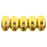 Czech Rondelle 3mm 24K Gold Plated