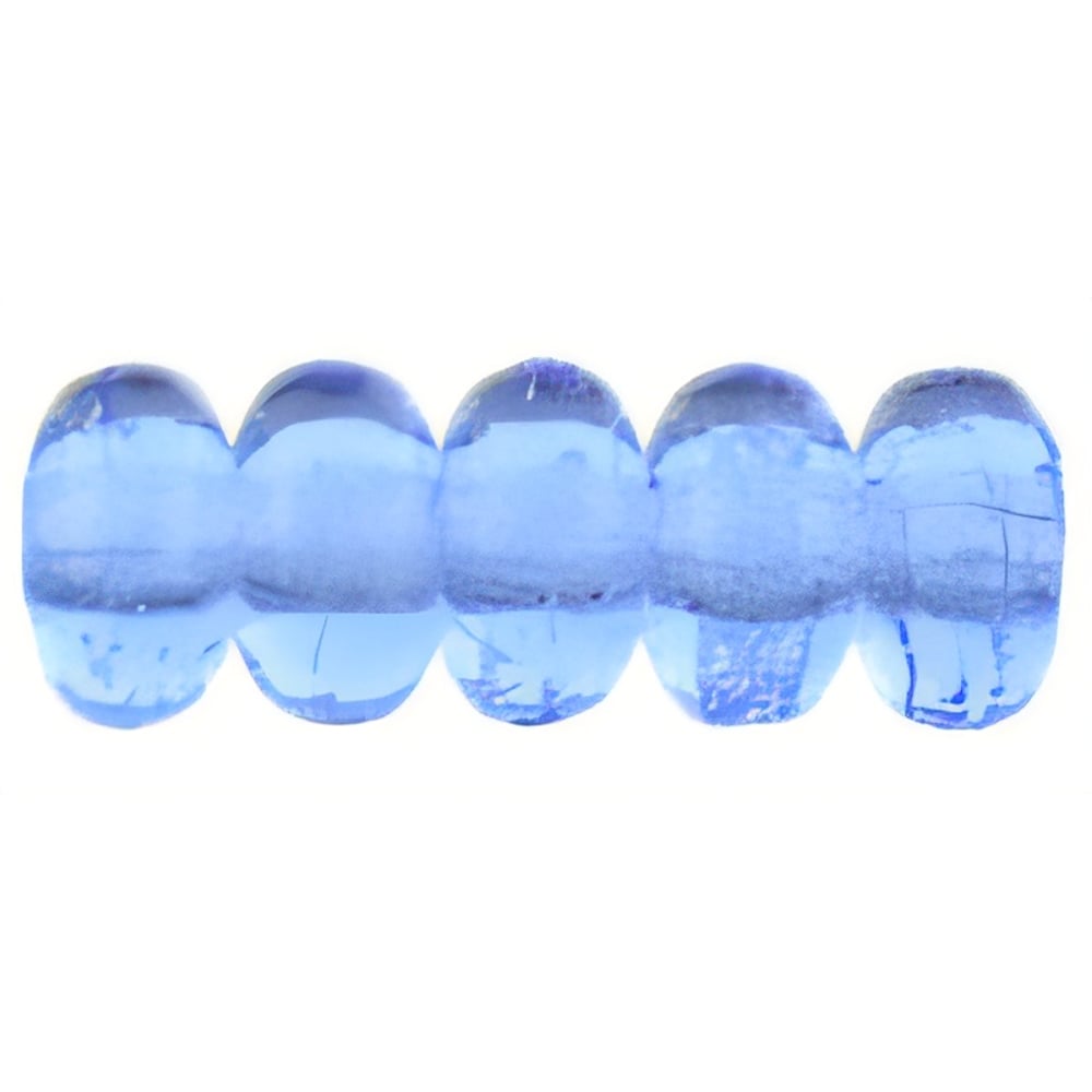 Czech Rondelle 3mm Sapphire