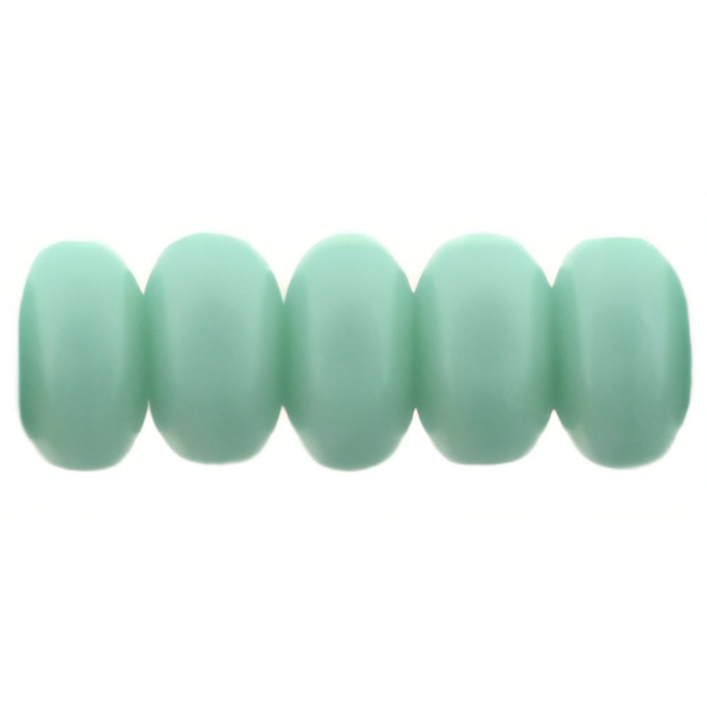 Czech Rondelle 3mm Turquoise