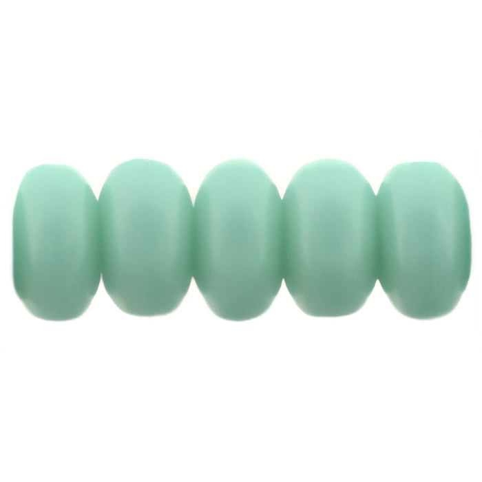 Czech Rondelle 3mm Turquoise