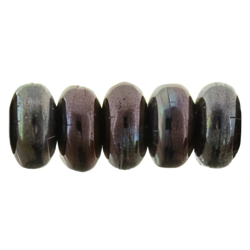 Czech Rondelle 3mm Luster - Metallic Amethyst