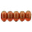 Czech Rondelle 3mm Bronze – Hyacinth