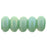Czech Rondelle 3mm Luster Iris - Turquoise