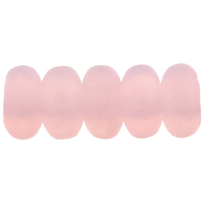 Czech Rondelle 3mm Matte - Milky Pink