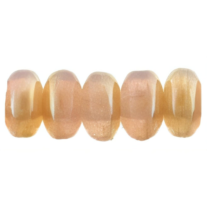 Czech Rondelle 3mm Milky Pink - Celsian