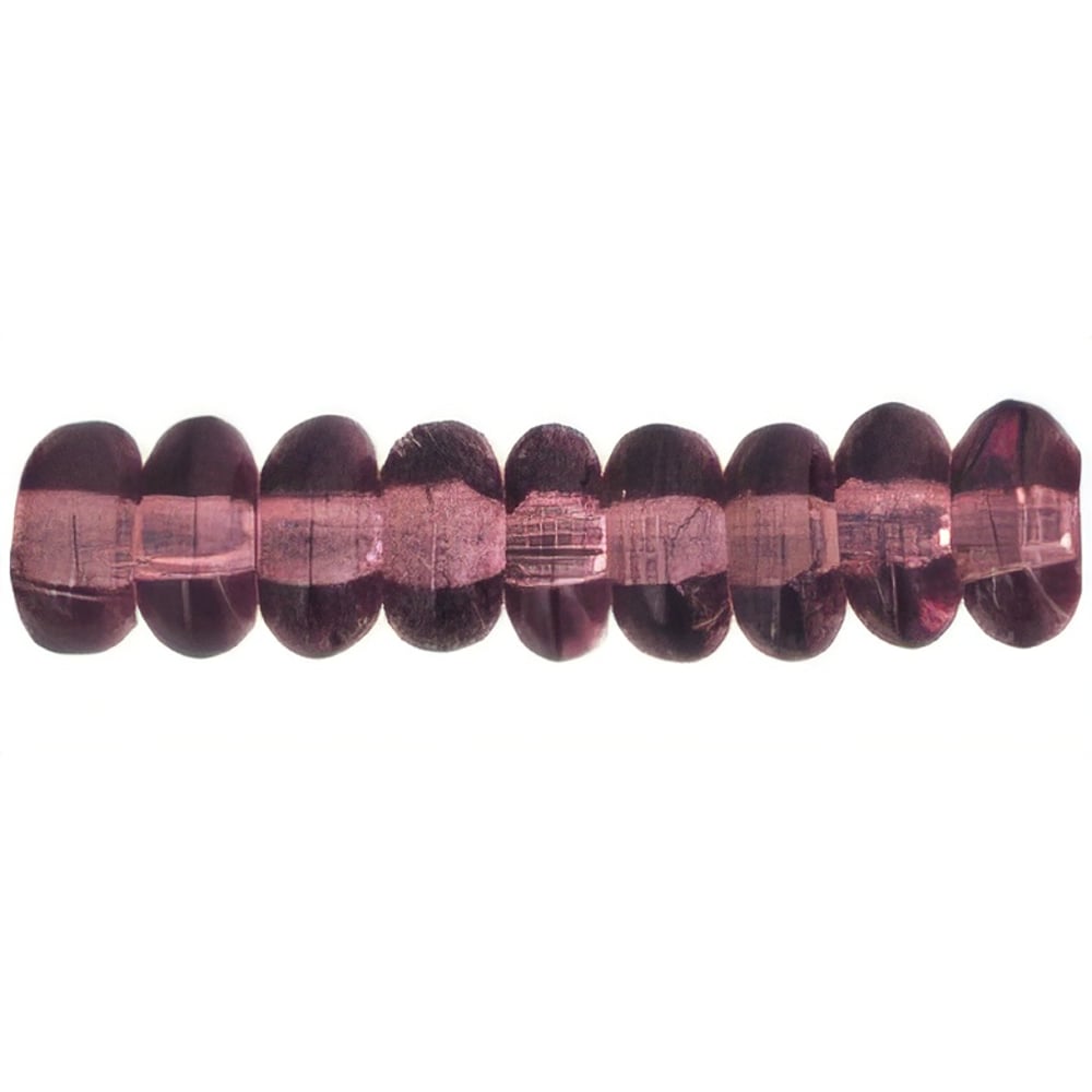 Czech Rondelle 4mm Amethyst