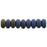 Czech Rondelle 4mm Matte - Iris - Blue