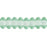 Czech Rondelle 4mm Lt Prairie Green