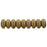 Czech Rondelle 4mm Luster - Opaque Rose/Gold Topaz