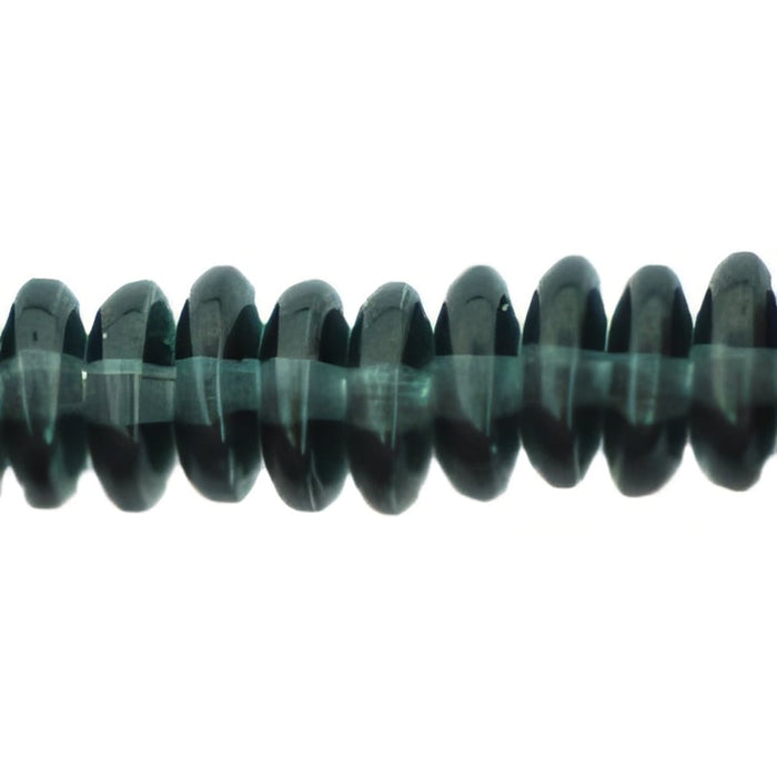 Czech Rondelle 6mm Montana Blue (50pcs)