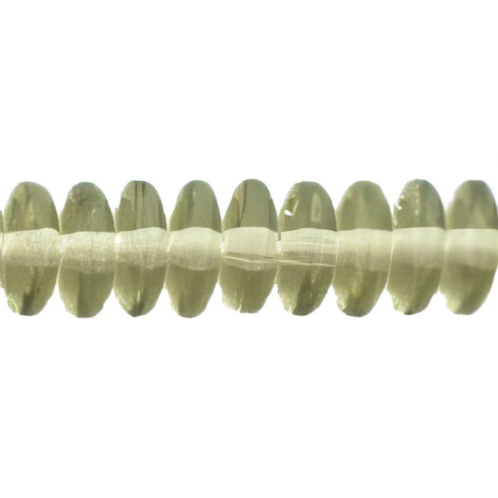 Czech Rondelle 6mm Black Diamond (50pcs)