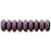 Czech Rondelle 6mm Metallic Suede - Pink (50pcs)
