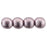 Czech Round Beads 2mm ColorTrends: Sueded Gold Blackened Pearl