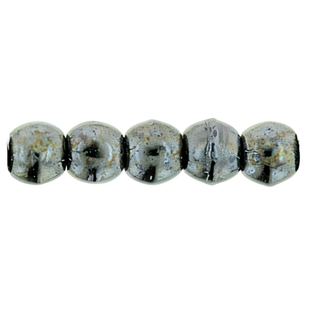 Czech Round Beads 2mm Hematite