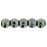 Czech Round Beads 2mm Hematite