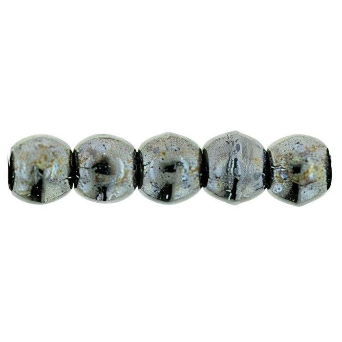 Czech Round Beads 2mm Hematite