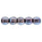 Czech Round Beads 2mm Luster - Transparent Denim Blue